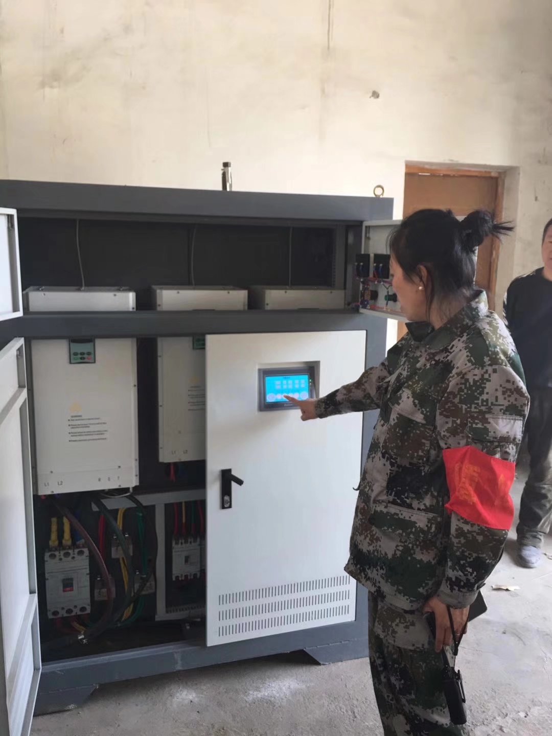 大功率電磁采暖鍋爐使用現(xiàn)場(chǎng)