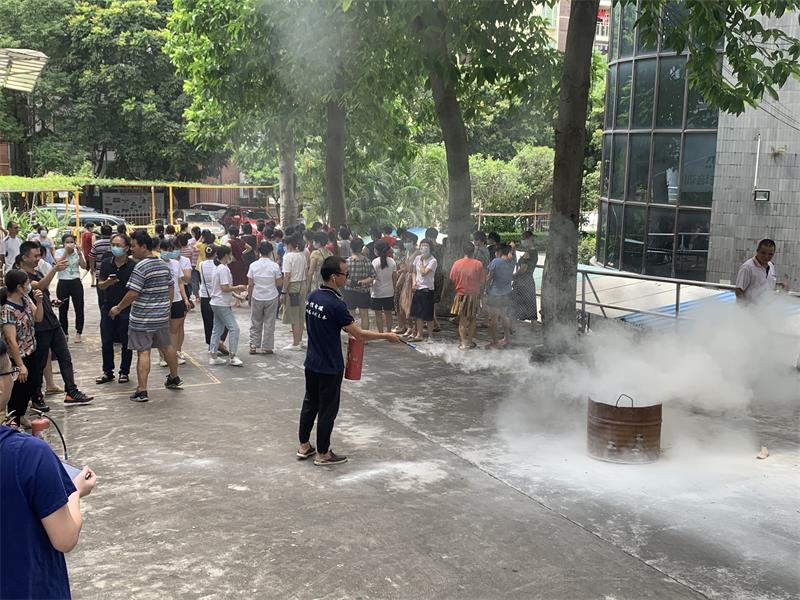 普及安全滅火知識，共建消防防火墻！—江信電子消防安全演練1.jpg